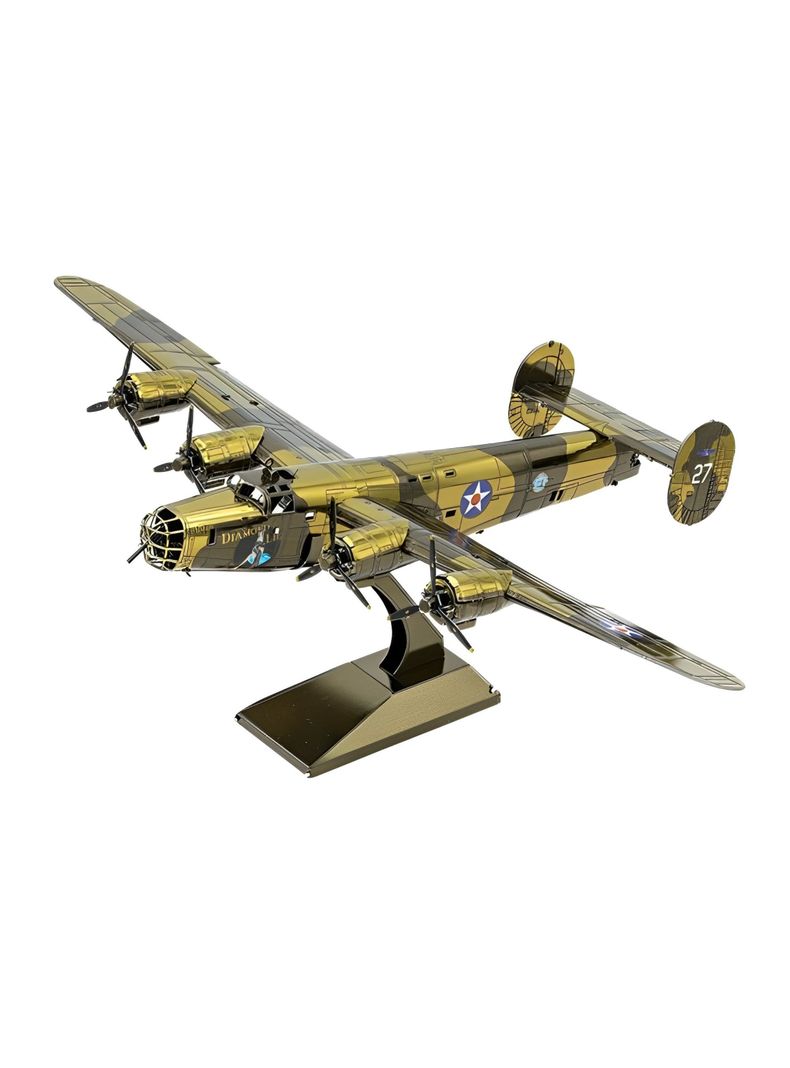 Puzzle 3D de Metal - Bombardero B-24 Liberator-0