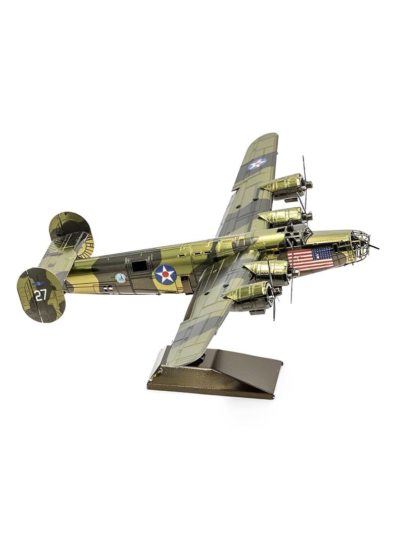 Puzzle 3D de Metal - Bombardero B-24 Liberator-1