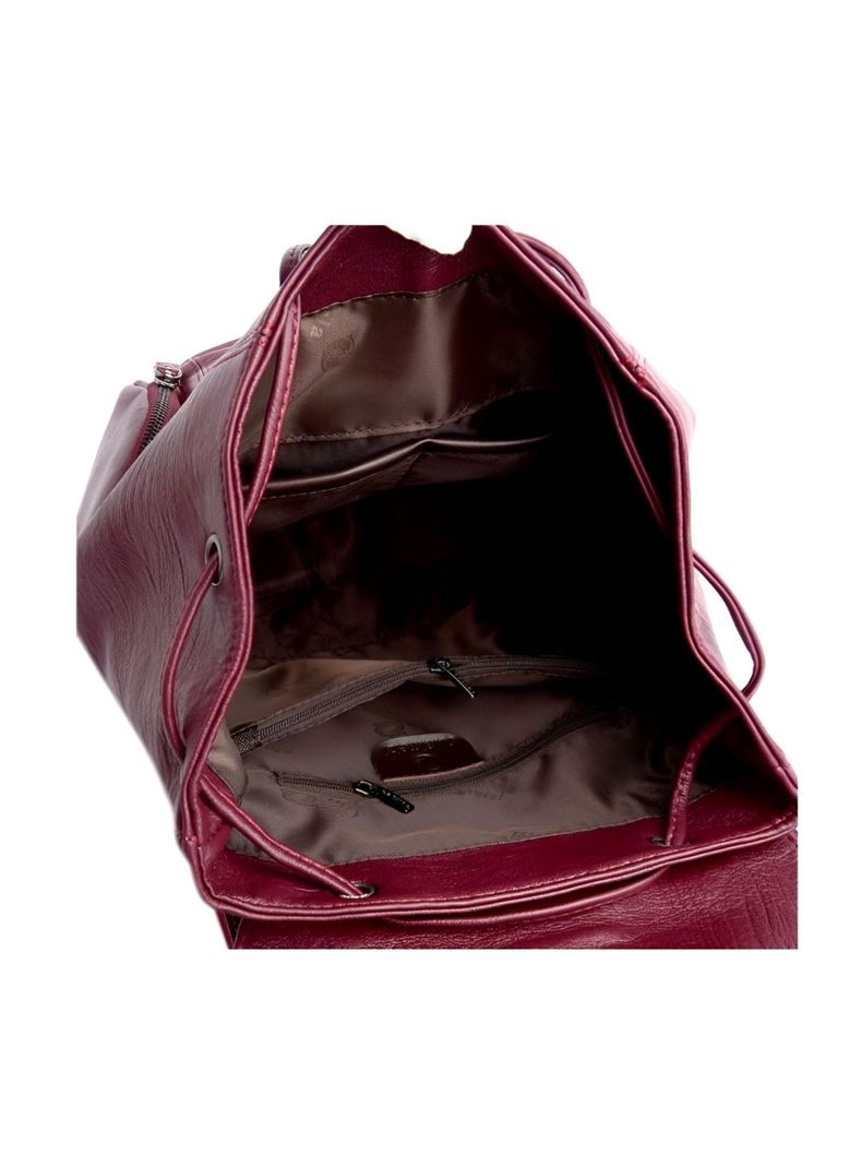Mochila Cuero PU Grande, Elegante y de Gran Calidad-5