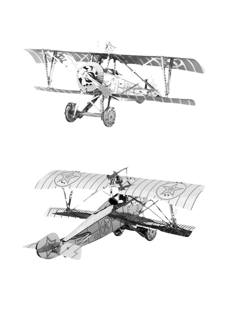 Puzzle 3D de Metal - Biplano Nieuport 17-1