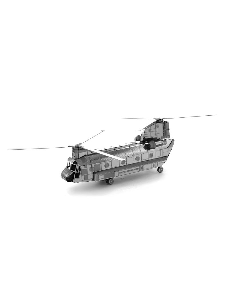 Puzzle 3D de Metal - Helicóptero Chinook-0