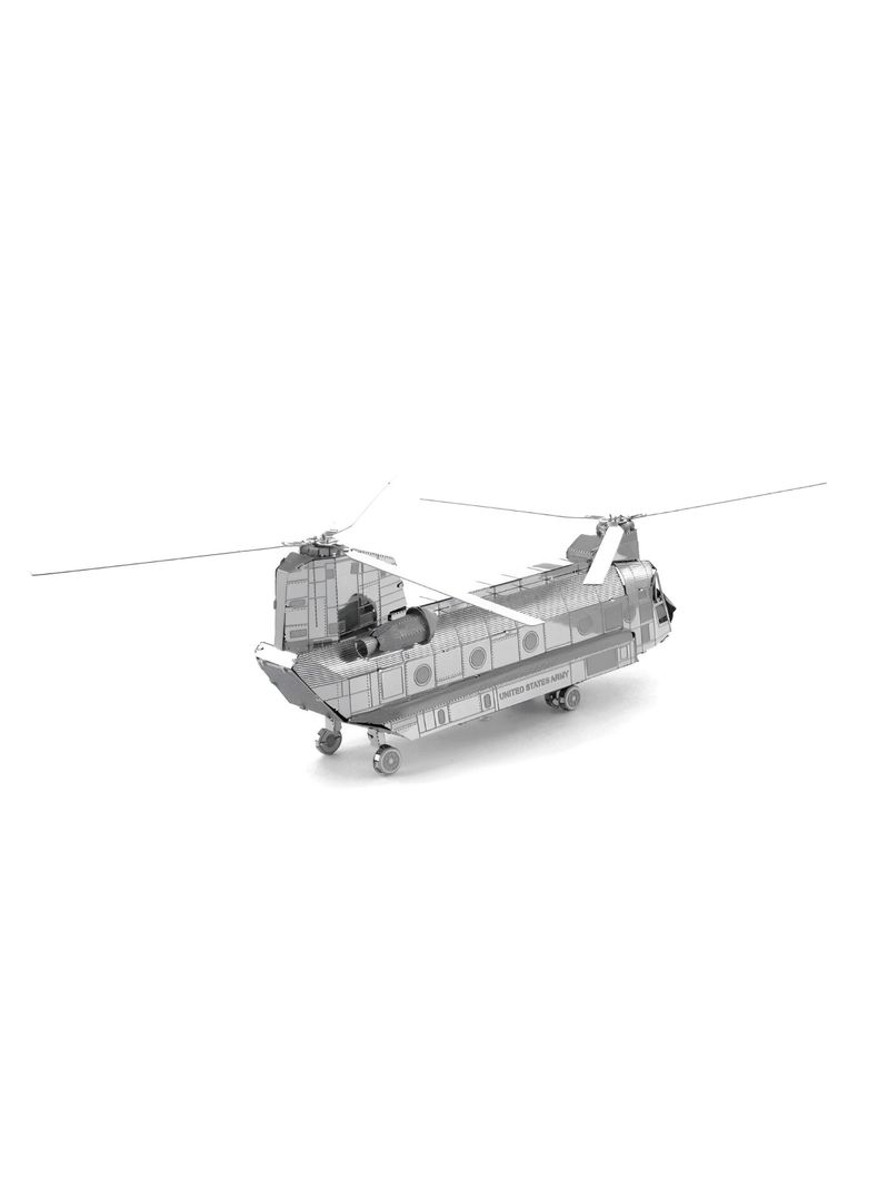 Puzzle 3D de Metal - Helicóptero Chinook-3