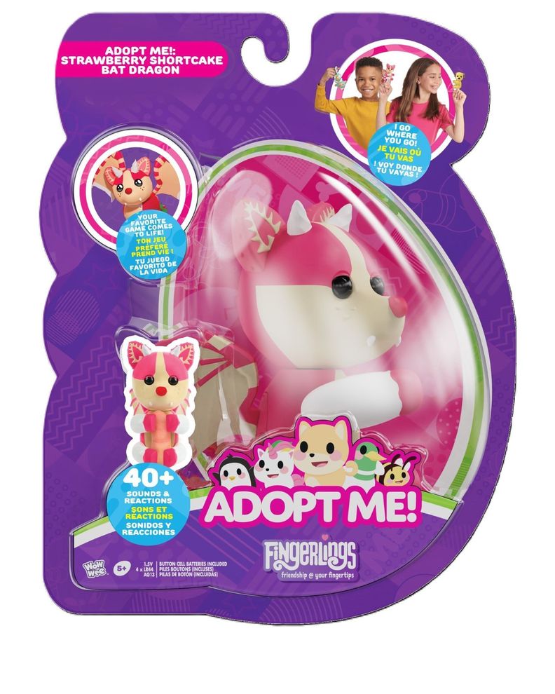 Fingerlings Adopt Me Animal Interactivo-0