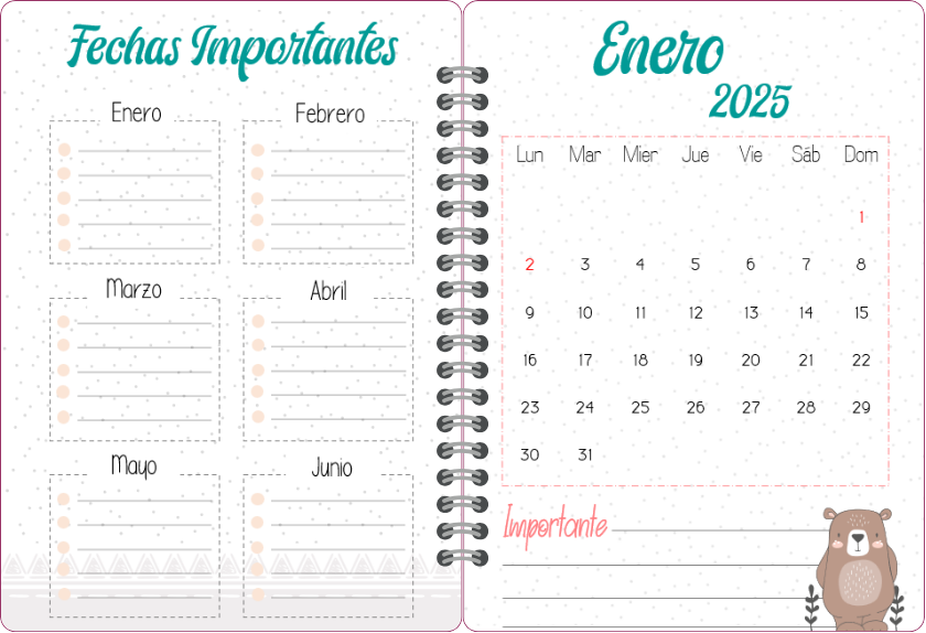 Agenda Semestral-5