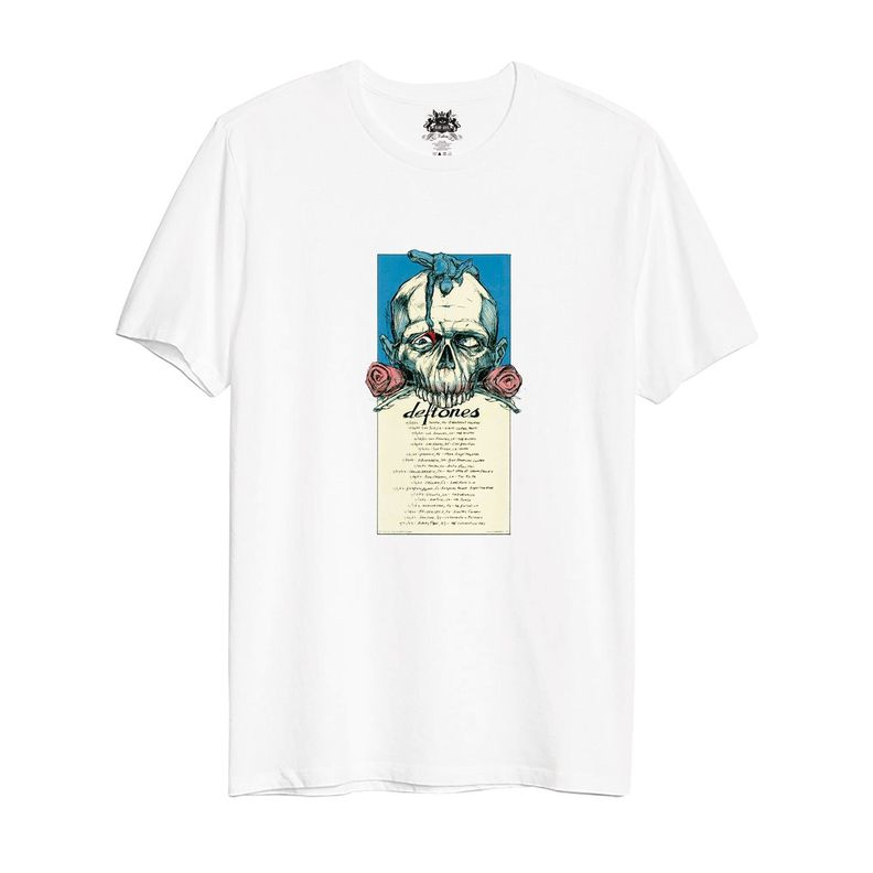 Polera Deftones Letter
