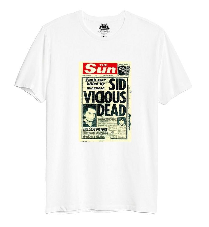 Polera Sid Vicious Is Dead-0