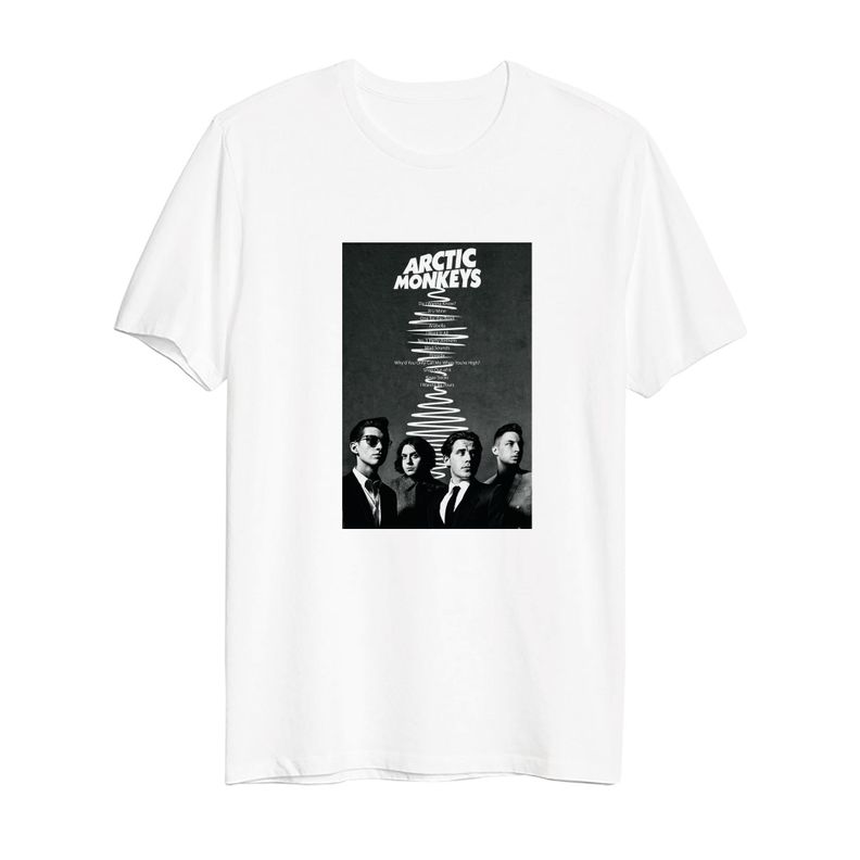 Polera Arctic Monkeys Band-0