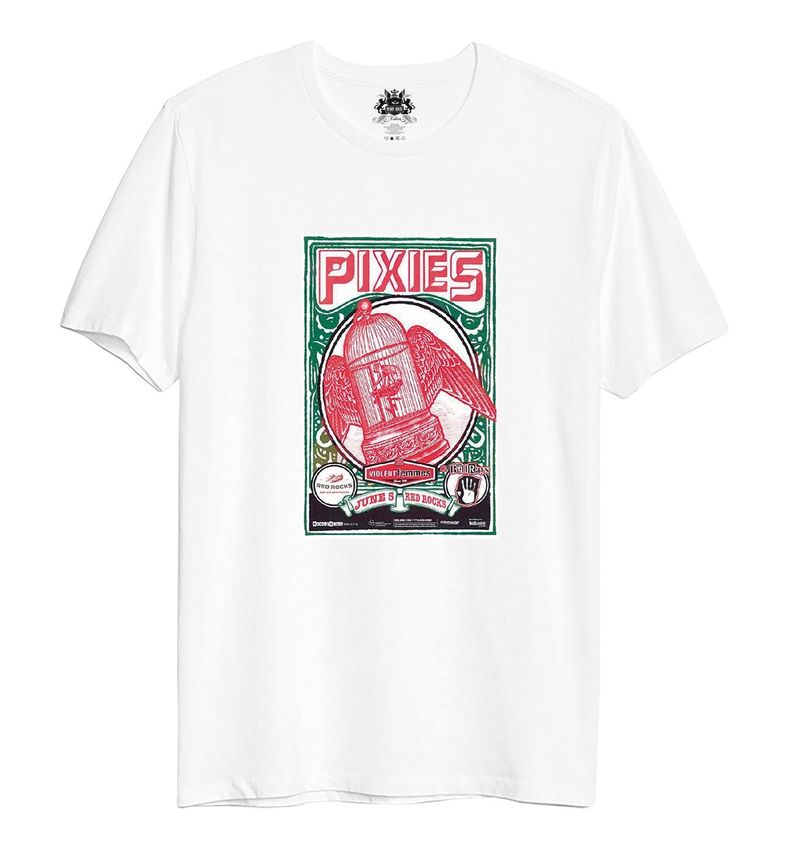 Polera Pixies Rock Band-0