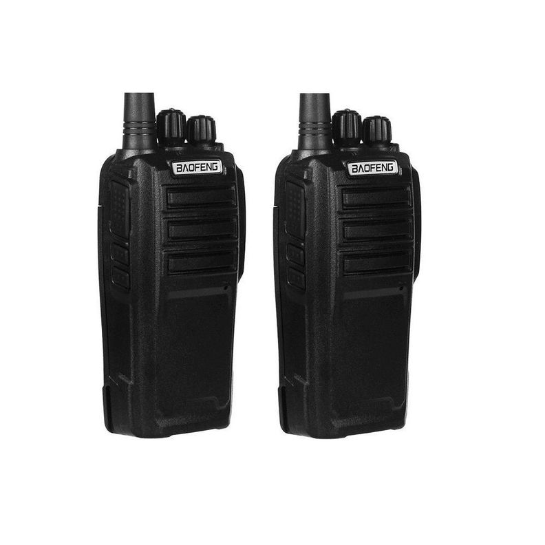 Pack 2 Radios Walkie Talkie Portatil Handy Baofeng uhf UV-6D-0