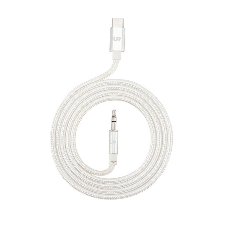 Cable USB-C a Auxiliar Shining White Aux 1 M Urbano-0