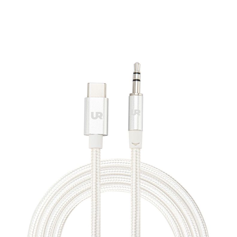 Cable USB-C a Auxiliar Shining White Aux 1 M Urbano-1