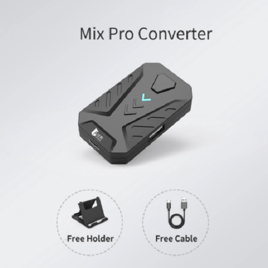 Adaptador Gamer Mix Pro Mouse Teclado Y Soporte -1