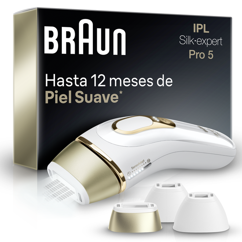 Depiladora Definitiva IPL Braun Luz Pulsada Silk  Pro5 Con Estuche-0