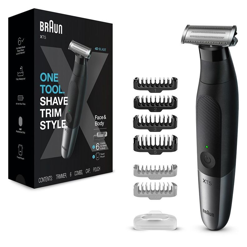 Afeitadora Y Cortapelo Braun Serie X Multigroom Face&Body-0