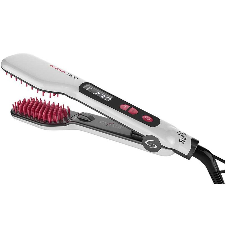 Cepillo Eléctrico Gama Innova Hotbrush Duo Digitak Doble Cabezal Ion-0