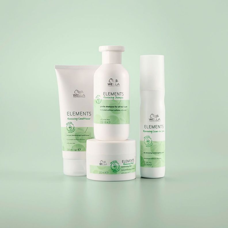 Mascarilla Wella Elements 150 ML Aloe Vera-2