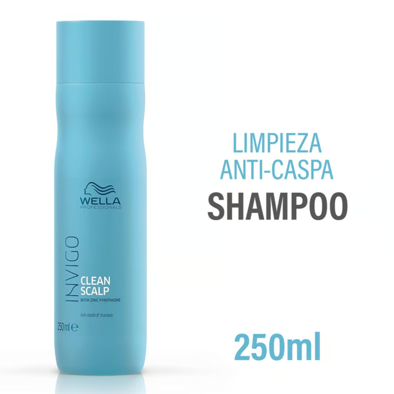 Shampoo Anticaspa Invigo Clean Scalp Wella 250 Ml -1