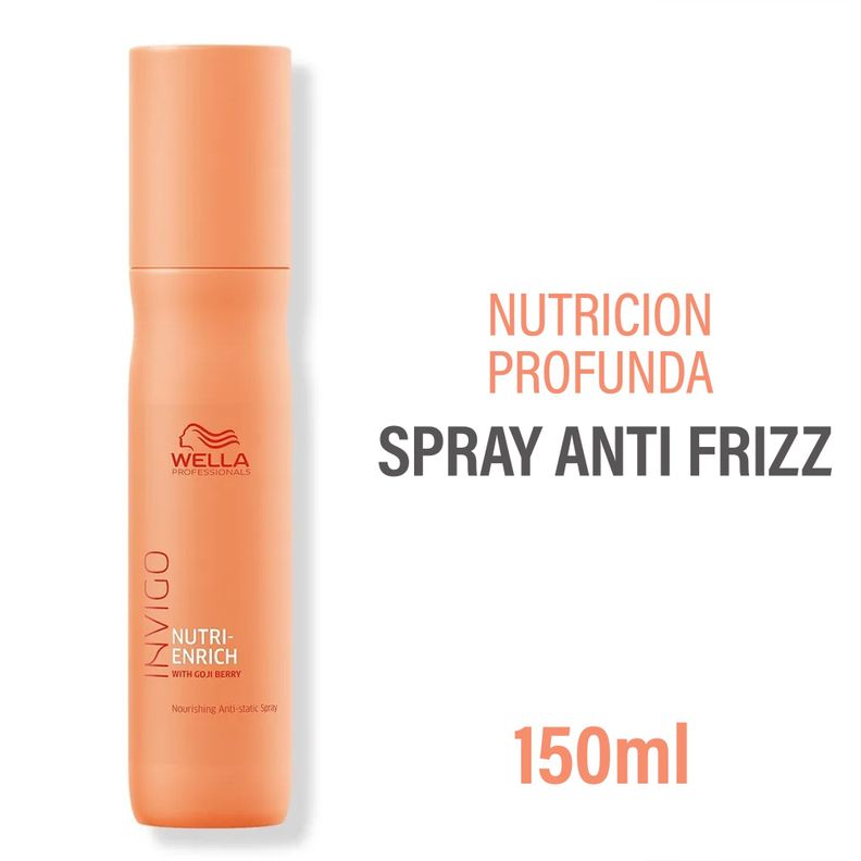 Spray Anti Frizz Invigo Nutri Enrich Wella 150 Ml Nutrición-1