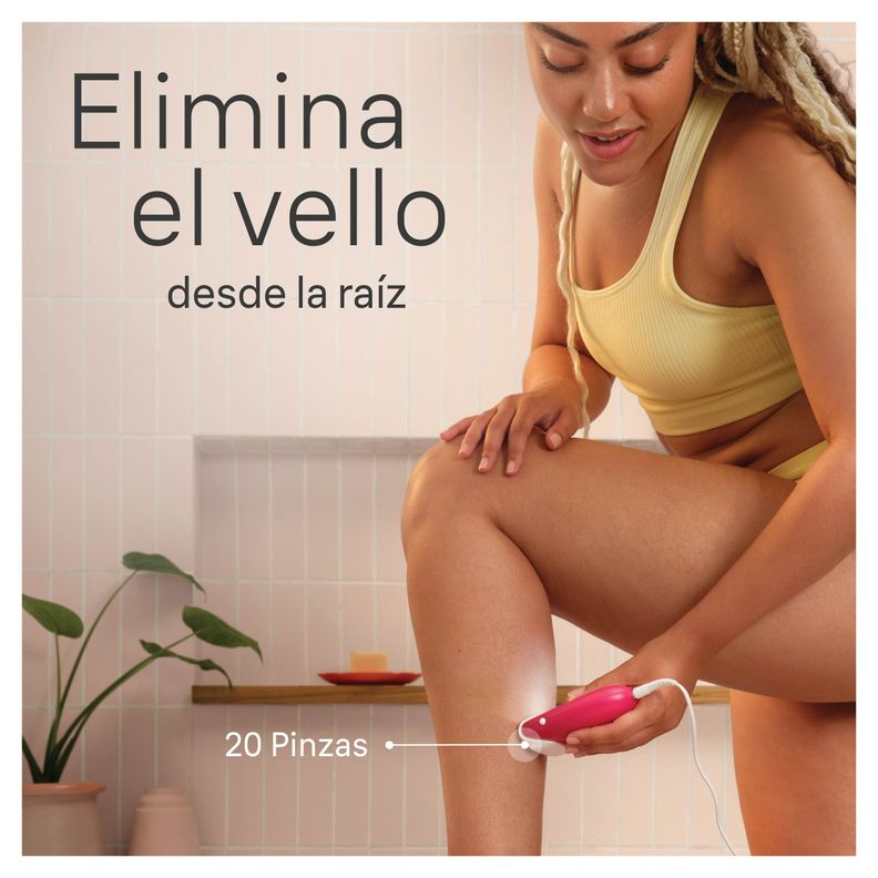Depiladora Eléctrica Braun Silk Épil 3 Rosada-4