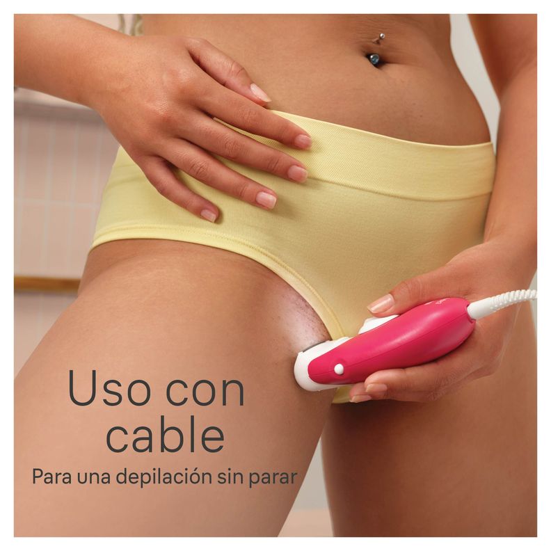 Depiladora Eléctrica Braun Silk Épil 3 Rosada-5