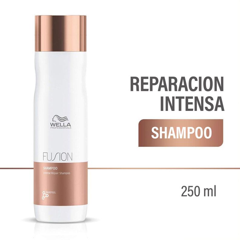 Shampoo Fusion Wella 200 ML Repara Protege Y Repara-1