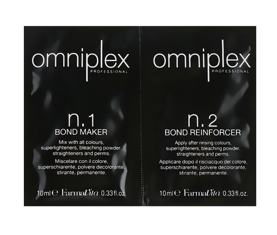 Kit De Tratamiento Capilar Farmavita Omniplex N1 Bond Maker 10ML + N2 Bond Reinf 10ML-0