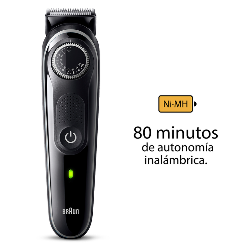 Recortadora De Barba Y Pelo Braun Serie 3 Beard Trimmer 4 en 1-5