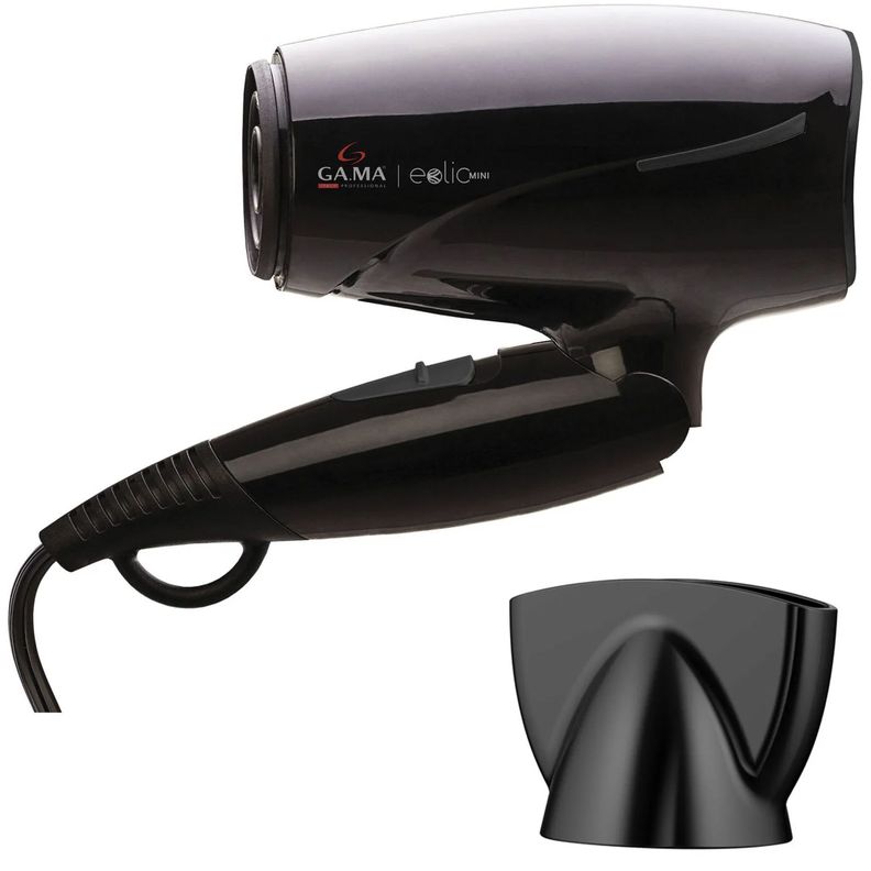 Secador De Pelo Gama Eolic Mini 1600w Plegable Liviano Viaje-0