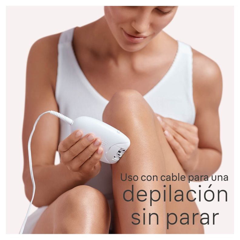 Depiladora Electrica Braun Silk Épil 1 Rosa-4