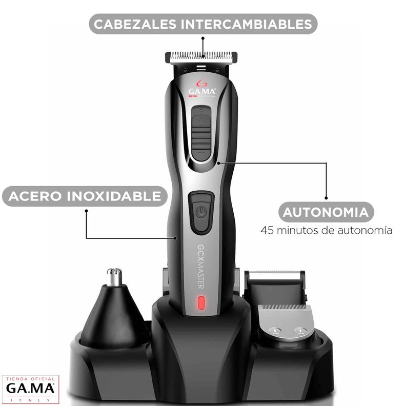 Cortapelos Clipper Multistyler Gama Gc 625 Inalámbrico-1