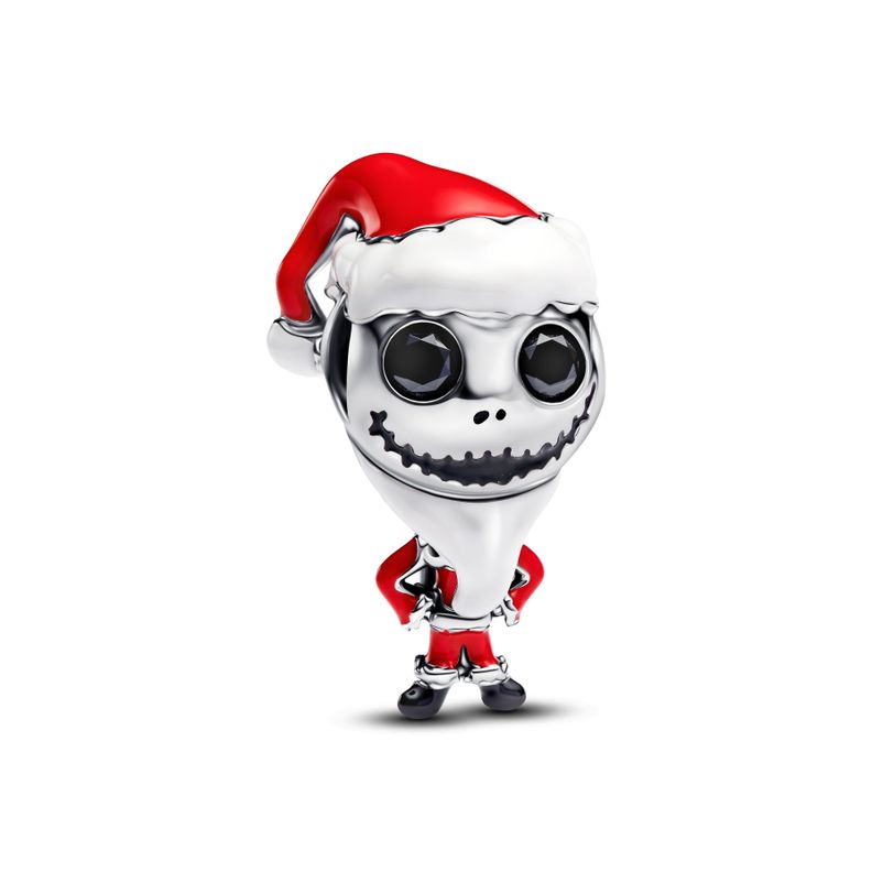 Charm Jack Skelllington Del Extrano Mundo De Jack De Disney Plata