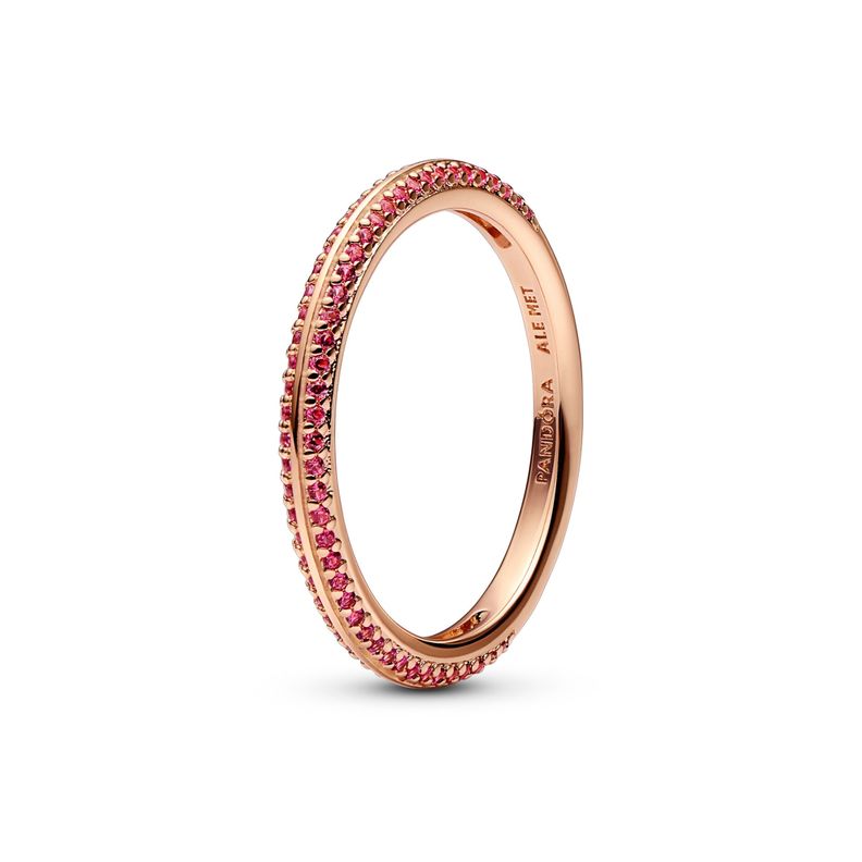 Anillo en Rose de Pavé Rojo Pandora Me-1