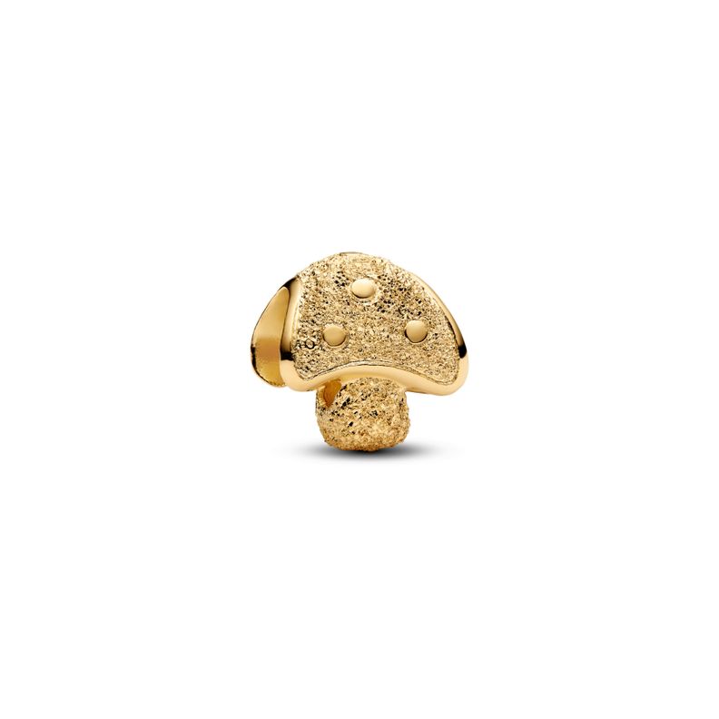 Mini Charm Hongo Con Textura