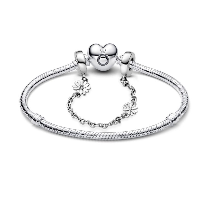 Gift Set Pulsera con Cadena De seguridad Margaritas-0