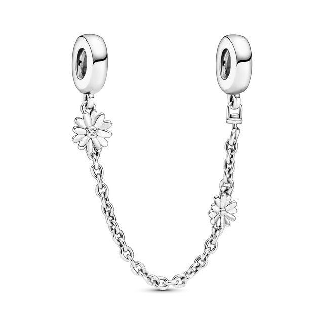 Gift Set Pulsera con Cadena De seguridad Margaritas-1