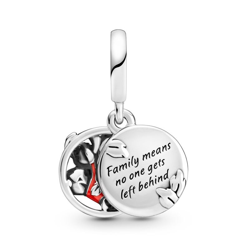 Charm Plata Disney Lilo y Stitch Familia -1