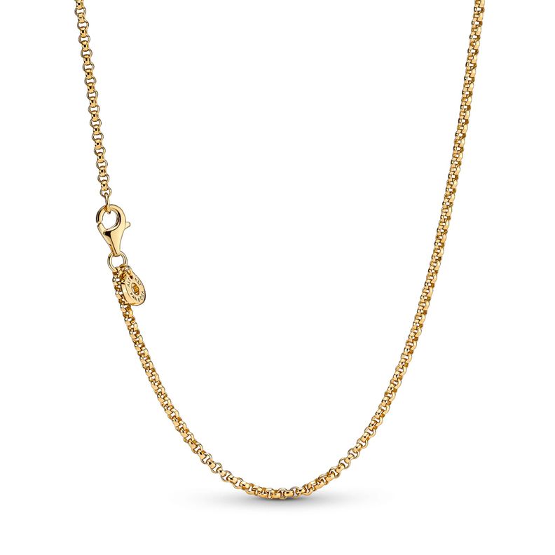 Collar de Cadena Rolo en Oro 14K-0