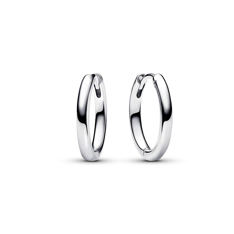 Aretes de Aro de 18 mm Pandora Moments para Charms-0