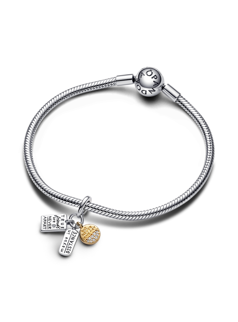 Charm Colgante Triple Amistad-2