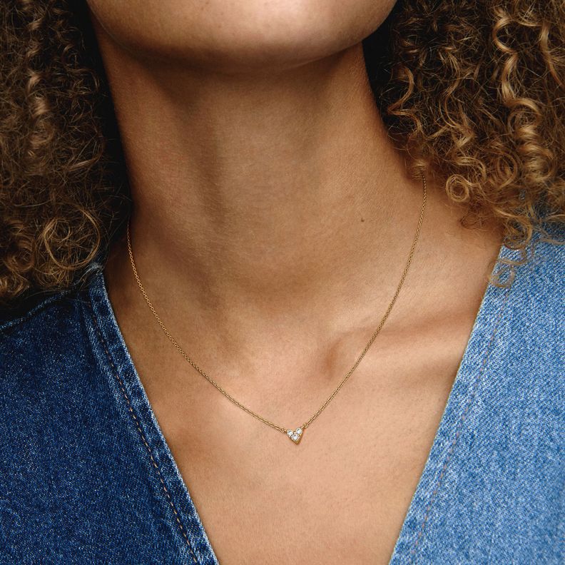 Collar Corazón triple Gema-2
