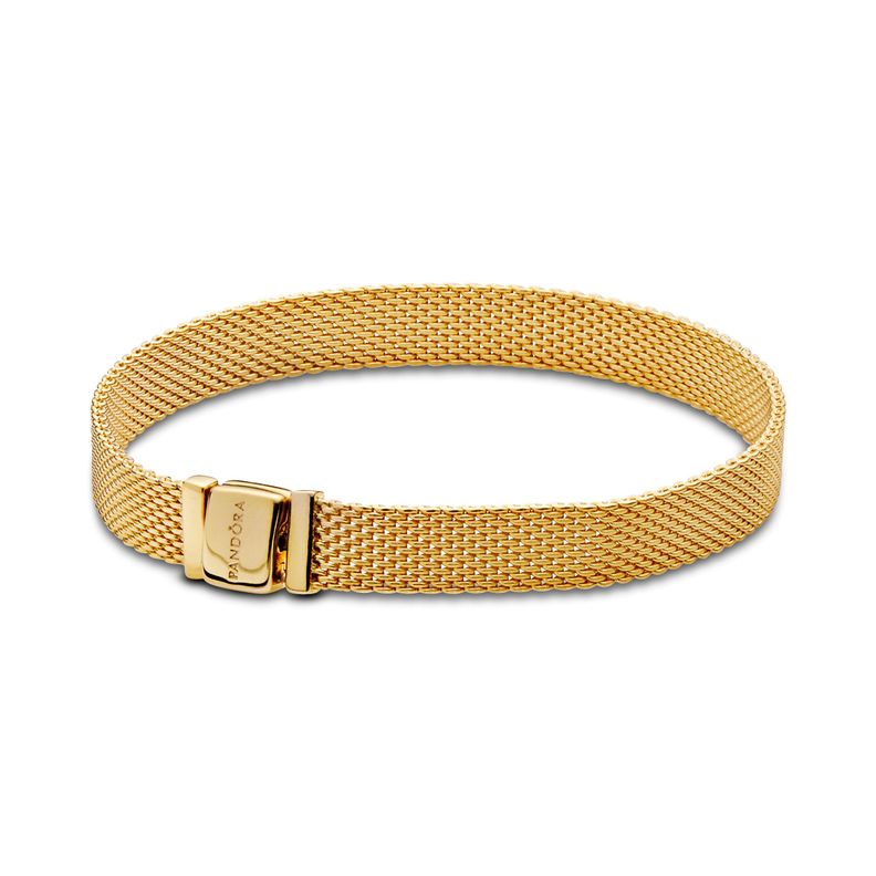 Brazalete Reflexions con Recubrimiento en Oro 14K-0
