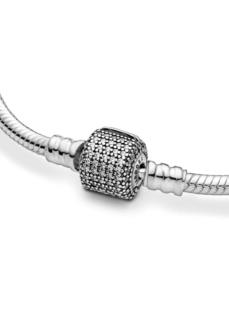Brazalete en Plata con Cierre insignia con Circonias-1