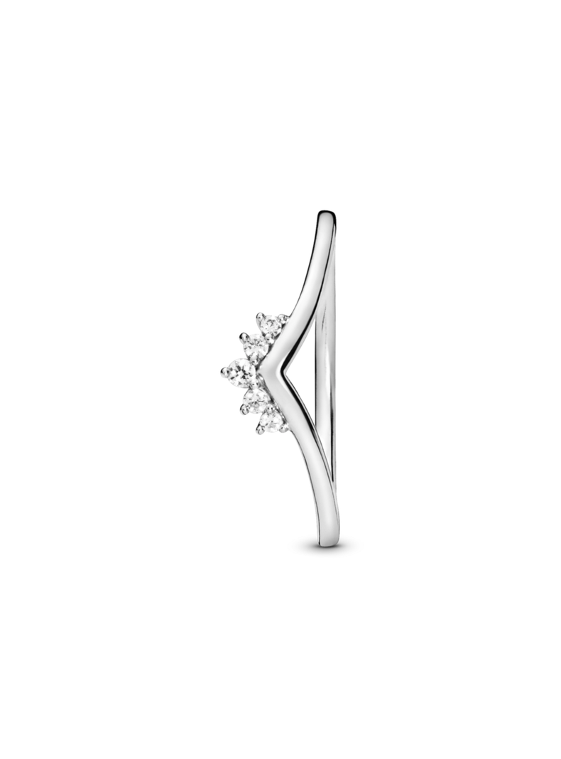 Anillo en Plata Espoleta Tiara Circonia Cúbica Clara-1