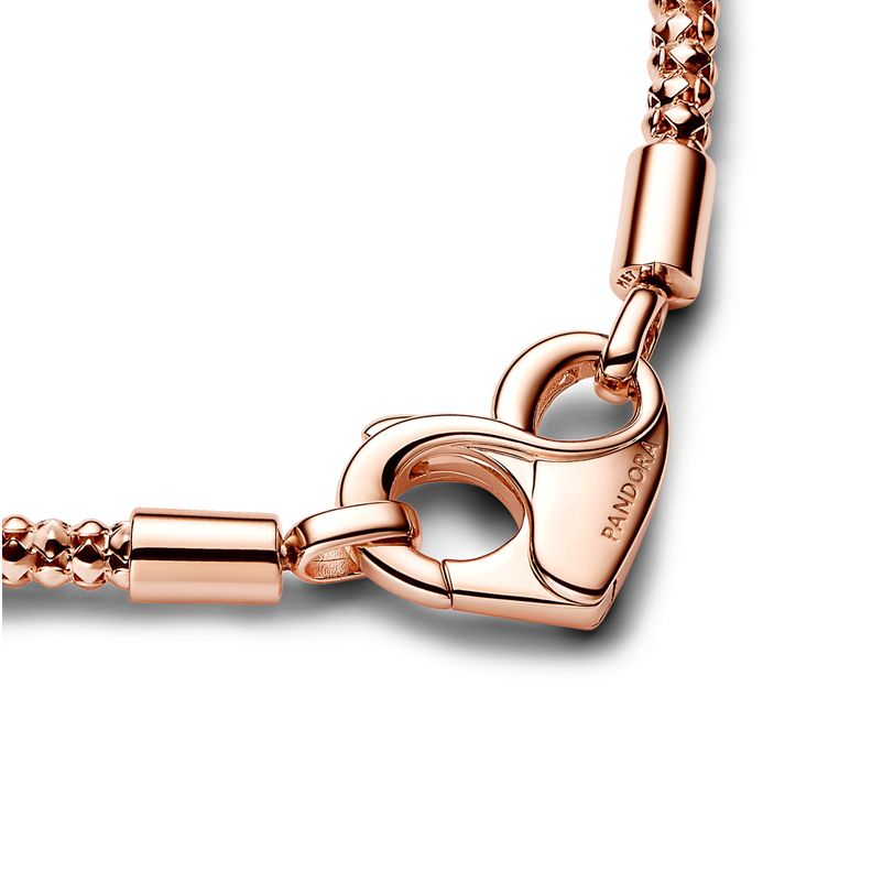 Pulsera en Pandora Rose  PANDORA Moments Cadena Tachonada-0