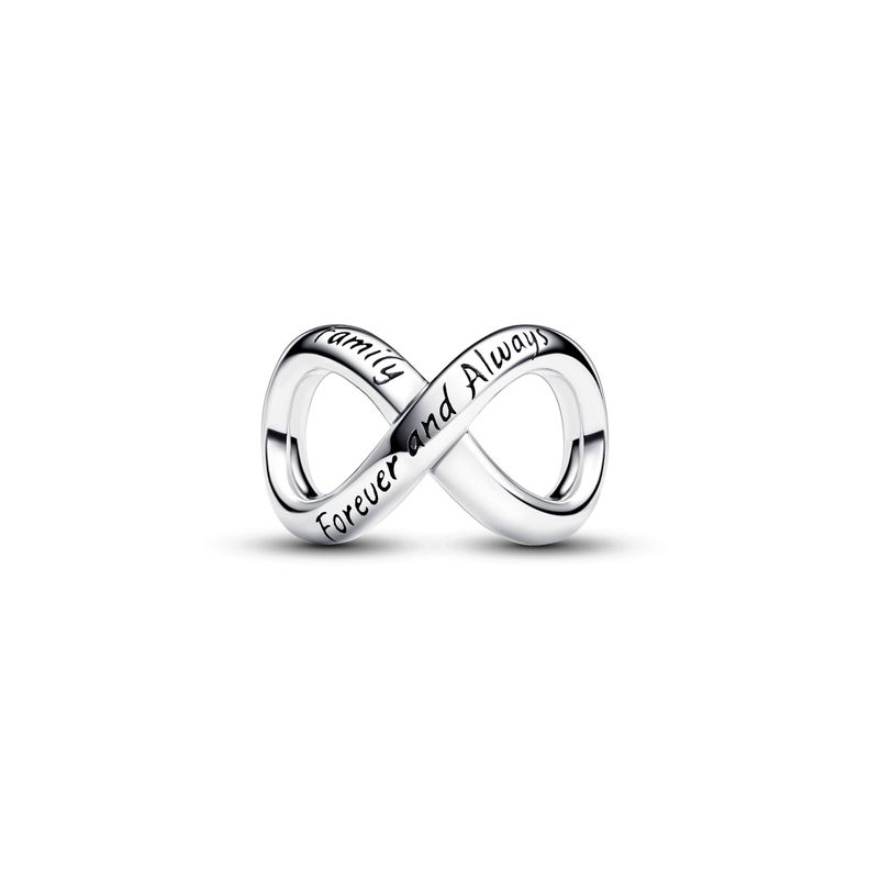Charm Infinito Para Siempre en Plata-0