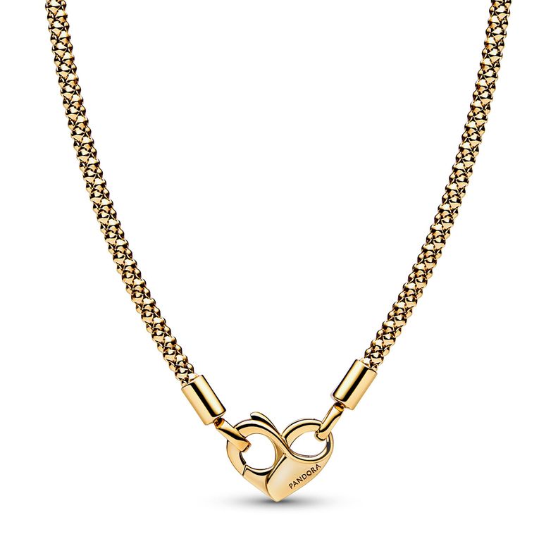Collar Cadena Shine con Tachuelas Pandora Moments-0