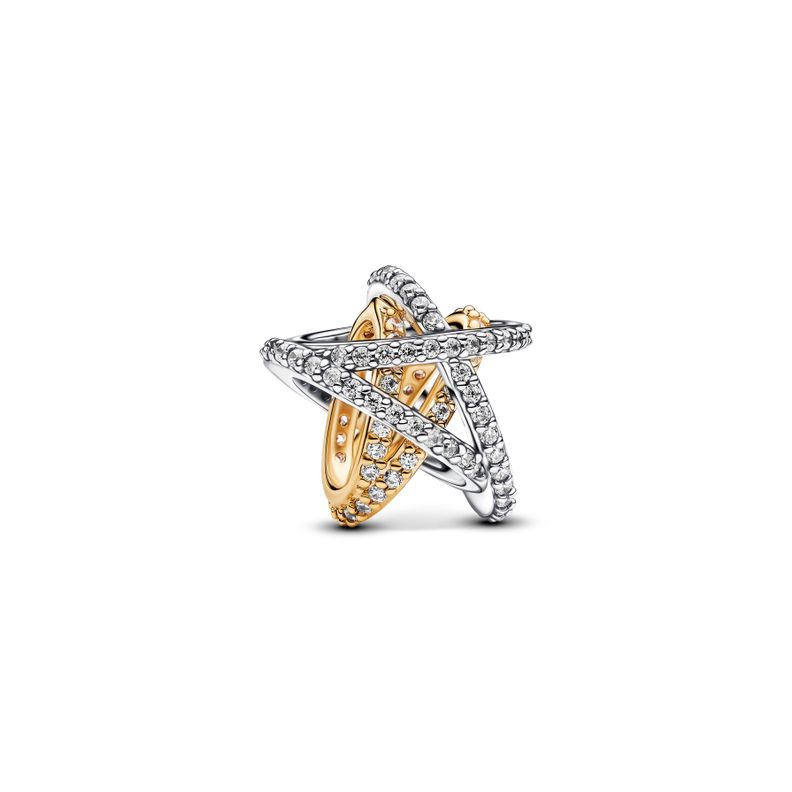 Charm Estrella Cruzada Brillante-0