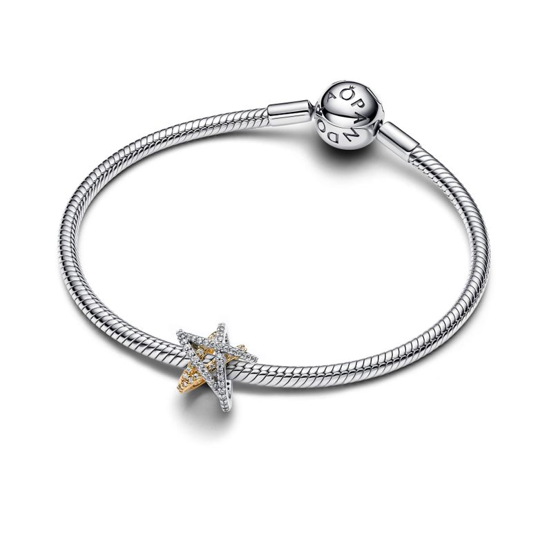 Charm Estrella Cruzada Brillante-1