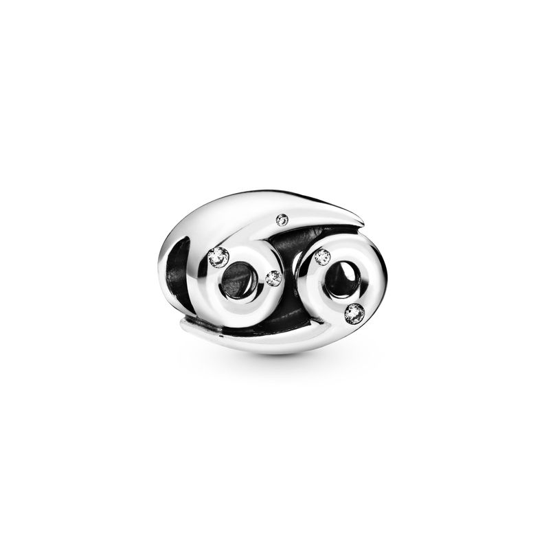Charm Zodiaco Cáncer Brillante-0