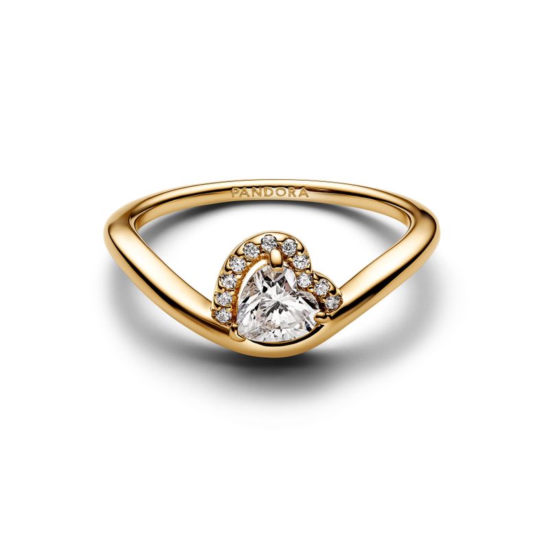 Anillo Corazón Ondulado-1